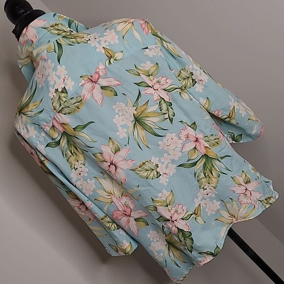 What if...? Sz XL blue with pink & yellow florals - Picture 4 of 8